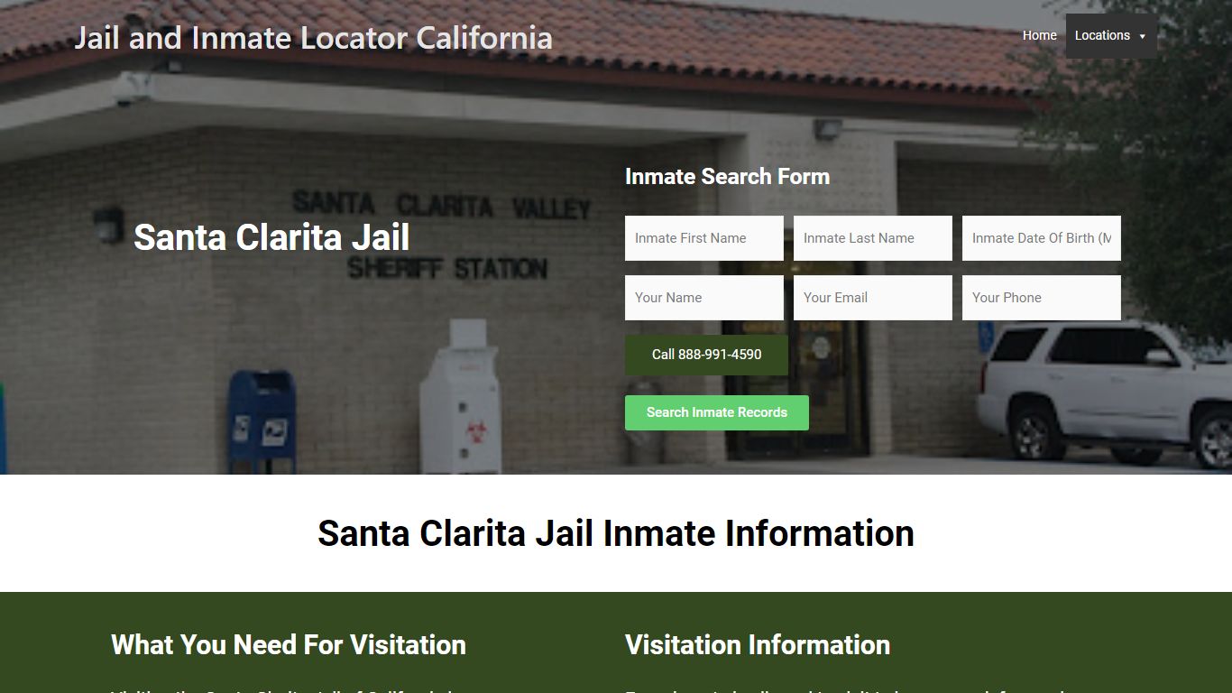 Santa Clarita Jail - Jail and Inmate Locator California